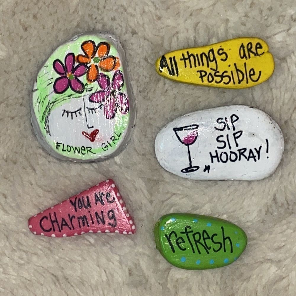 Deb Peters Hand Painted Magnets! - Picture 2 of 4